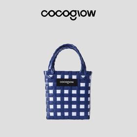 cocoglow·Navy_海蓝格小号全系列手提包手工编织包夏天彩色菜篮子