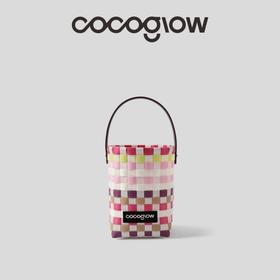 cocoglow·Breey_Latte_莓果拿铁小水桶包手工工艺编织包
