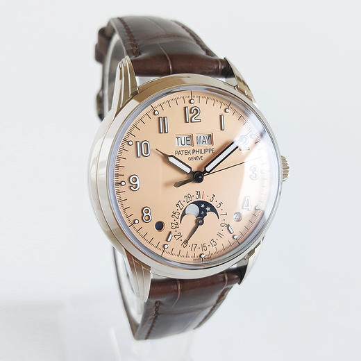 【闲置未使用部分有膜】百达翡丽超级复杂功能时计系列18k白金40mm日期显示星期显示月份显示月相显示年历显示万年历昼夜显示自动机械机芯男表5320G-011 230724PM05 商品图2