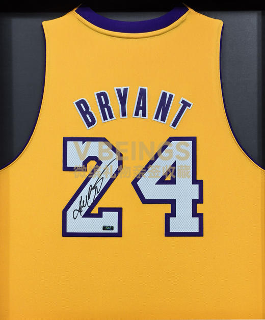 收藏系列 科比 湖人队24号黄色 亲笔签名球衣 商品图1