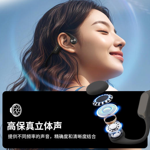 小幽 新款骨传导耳机X6PRO专业级防水32G内存蓝牙5.4跑步游泳骑行 商品图3