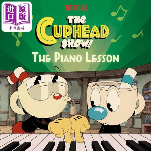 【中商原版】茶杯兄弟 钢琴课 The Cuphead Show The Piano Lesson 英文原版 儿童绘本 图画故事书 卡通动画 进口童书 3-7岁 商品图0