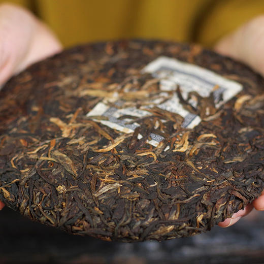 【十二茶山仓】贺开古树收藏级普洱茶357克生饼 商品图1