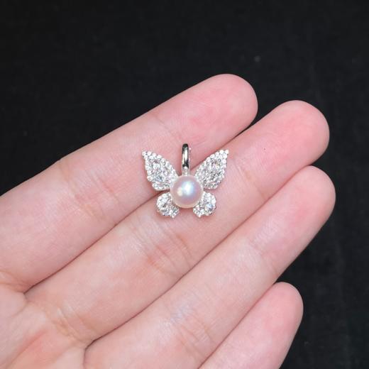 S925珍珠吊坠圆珠 商品图0