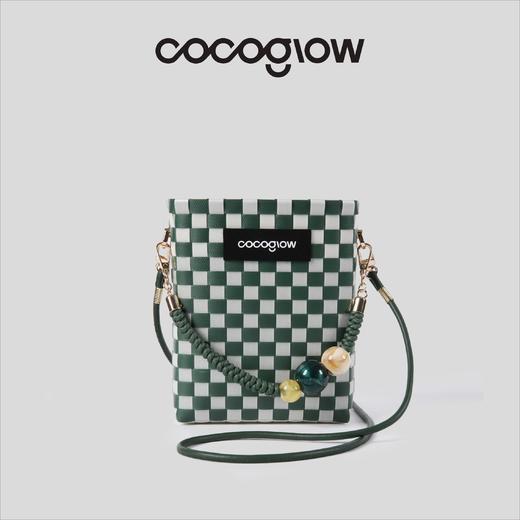 cocoglow·珠珠把手系列迷你托特手工编织包mini斜挎包 商品图3