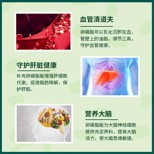 【保税仓】荷柏瑞大豆卵磷脂软胶囊120粒 商品图2