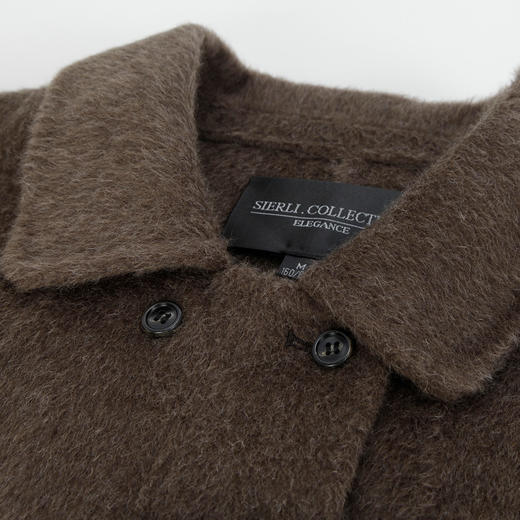 PH9042024新款双面呢中长款简约通勤高端大气羊毛大衣 商品图5