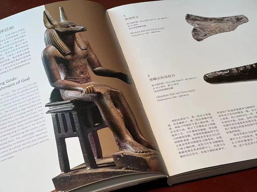 《金字塔之巅：古埃及文明》，褚晓波主编，小8开，软精装，238页，雅昌精印，上海书画出版社2024年7月一版一印。原价240，售价200元。 商品图5