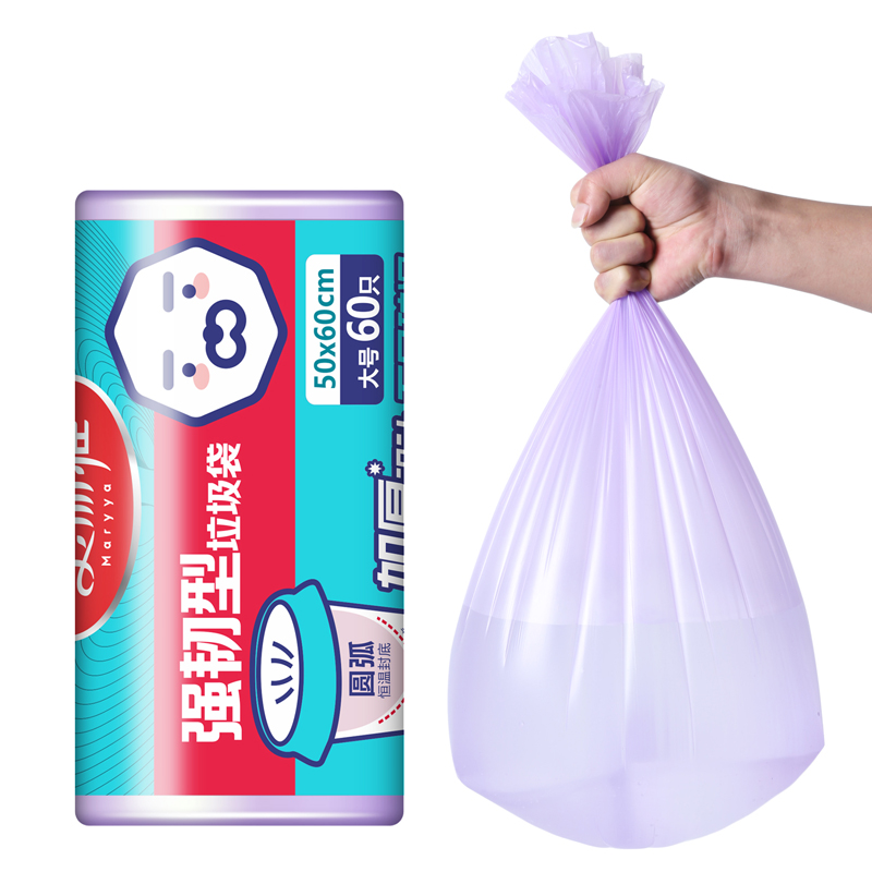 美丽雅强韧加厚垃圾袋大号60个入
