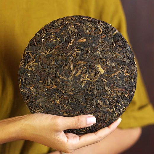 【十二茶山仓】攸乐古树收藏级普洱茶357克生饼 商品图1