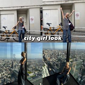 新品上身 | 松弛率性，放空于城市中，光影交融~