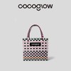 cocoglow·浆果花园女士手提包手工工艺编织菜篮子新品中号 商品缩略图0