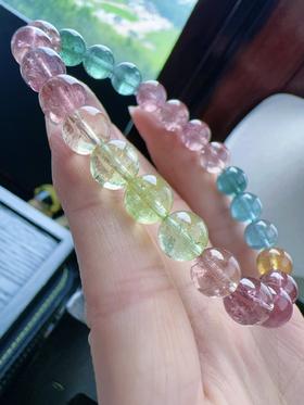 19.41g 8.2mm 碧玺手链