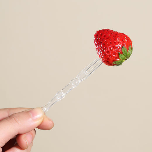 美丽雅晶透水果叉100支装 商品图8