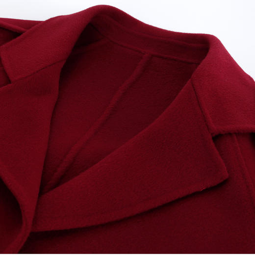 PH90224新款双面呢一手长廓形简约显瘦时尚通勤休闲大衣 商品图4