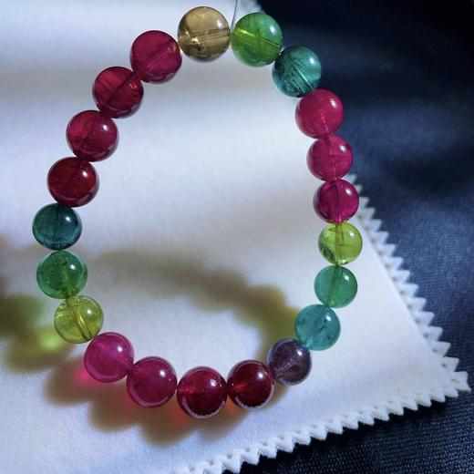 25.4g 9mm 碧玺手链 商品图7