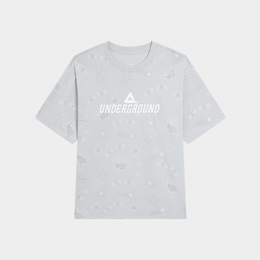 匹克2024年新款篮球文化系列男款圆领短T恤F6243331 商品图1