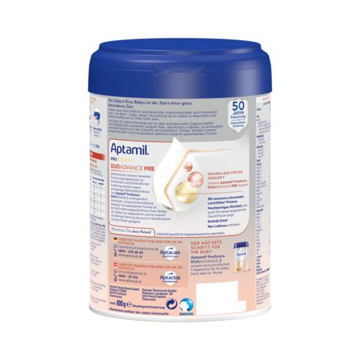 【品牌直供】德国Aptamil爱他美白金版婴儿配方奶粉 Pre段 0-6月 800g 商品图2