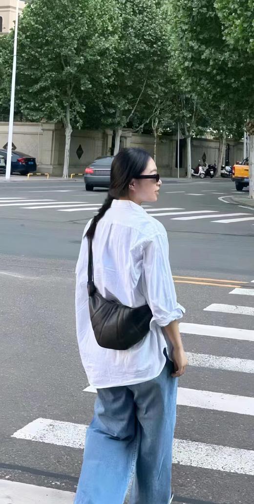 小众品牌小胎牛皮饺子包 四季百搭 独特款 商品图4