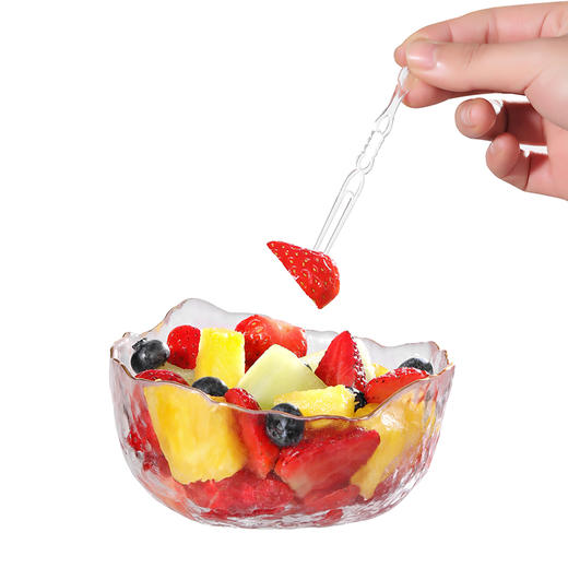 美丽雅晶透水果叉100支装 商品图4