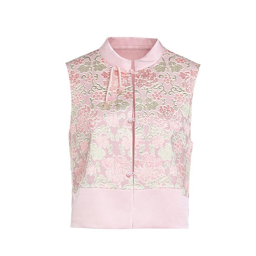 乔万尼马甲重磅国风设计高级感鎏金烫花新中式EM2H725 商品图4