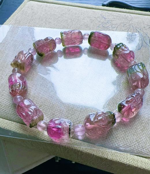 23.17g 雕刻碧玺手链 商品图7