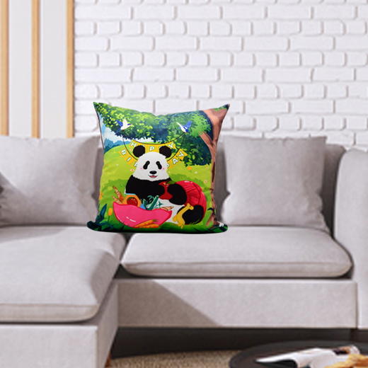 熊猫生日抱枕 商品图2