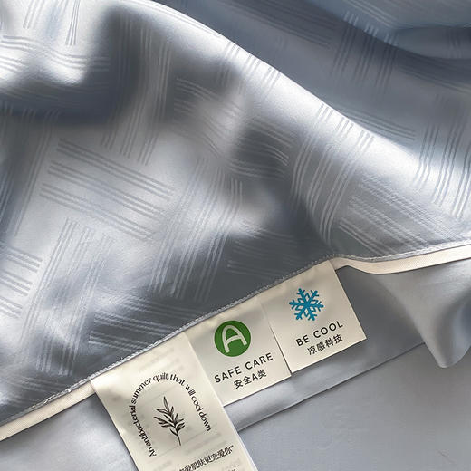 自然醒60支向晚奥地利天丝提花夏被轻奢高级感夏被四件套简约风夏天床上用品TD 商品图10