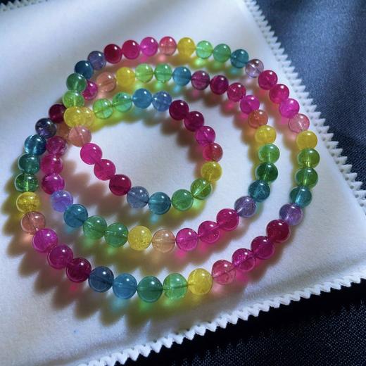 78.6g 8mm 碧玺手链 商品图1