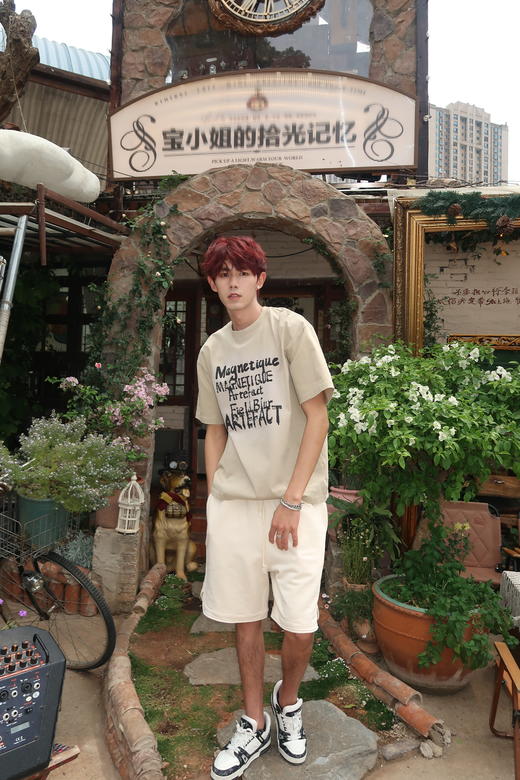 W426012097字母涂鸦短袖T恤 商品图6