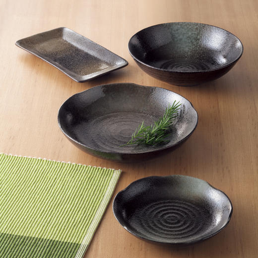 绿吹天目餐具 碗/碟/盘/茶杯/茶壶/酒杯/清酒壶/汤匙 商品图3