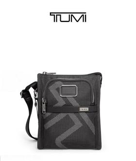 TUMI 斜挎包男  02203110RTJ3-F 反光提花.【刻字后发出的商品，不支持退换货服务】