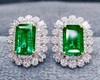 1.88ct 祖母绿耳钉 商品缩略图1