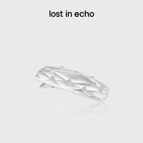 lost in echo2024秋季新款小众高级银色侧边碎发夹子发夹发卡女