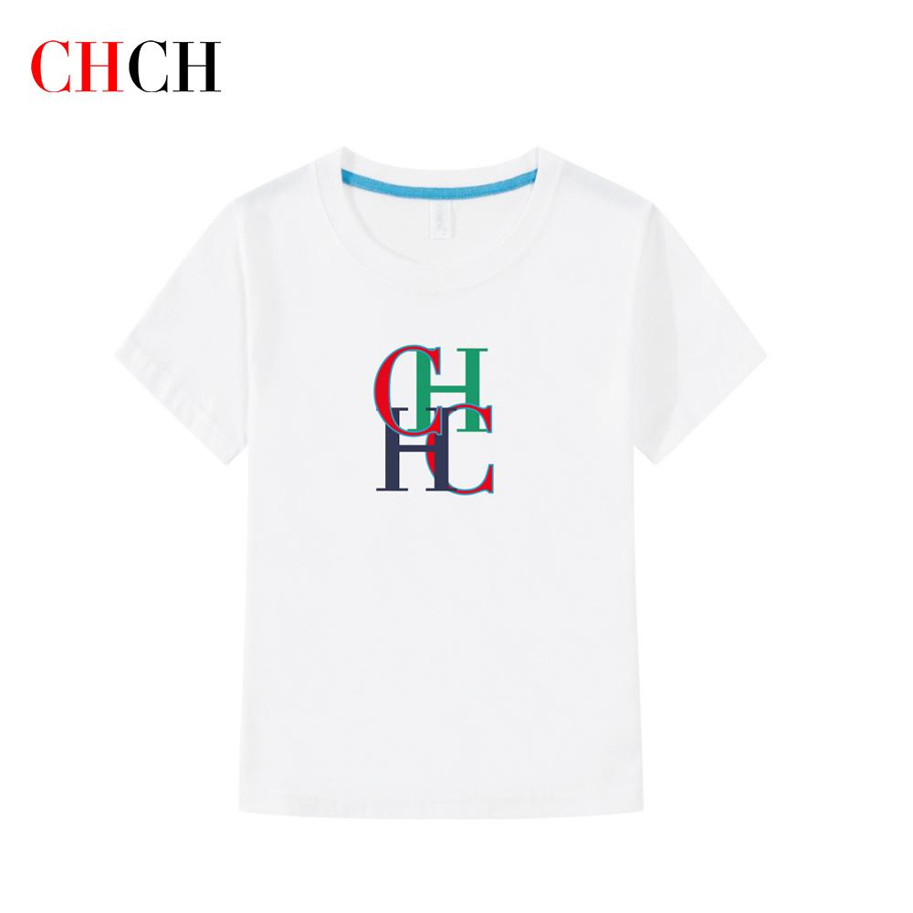CHCH祈祈简单百搭男童纯棉T恤CN1G3B002