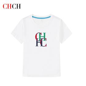 CHCH祈祈简单百搭男童纯棉T恤CN1G3B002