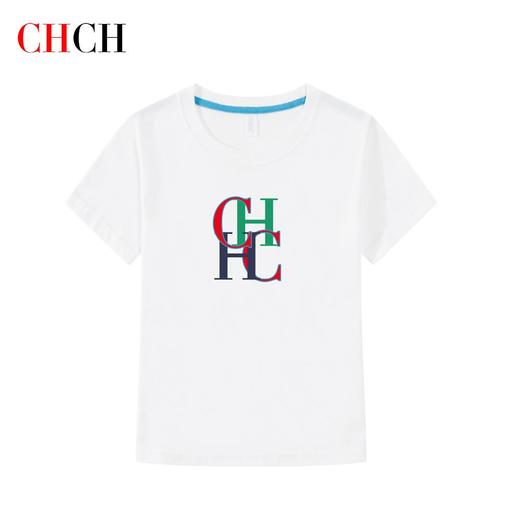 CHCH祈祈简单百搭男童纯棉T恤CN1G3B002 商品图0