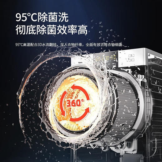 松下（Panasonic）（252039）松下洗烘一体洗衣机烘干机XQG100-EG116 商品图3