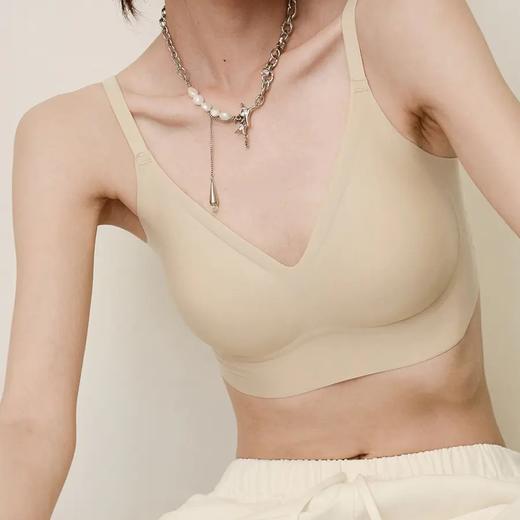 YP 蔓朵奇 薄款隐形无痕女士内衣  宽带/细带 5色可选  买一送一（实发两件） 商品图1