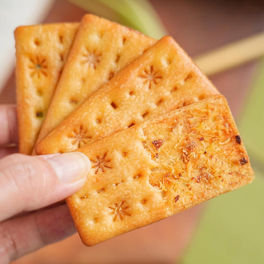 香菜牛肉馅饼干！芝士培根馅饼干！直接上头！咸香系饼干巨巨巨好吃！双层薄脆！居然有肉松夹心！酥脆停不下来！ 商品图9