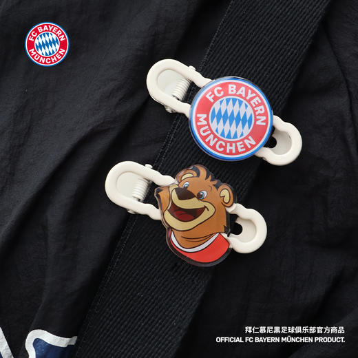 【官方正版】拜仁慕尼黑足球俱乐部|可爱BERNI熊发卡女生头饰礼物 商品图4