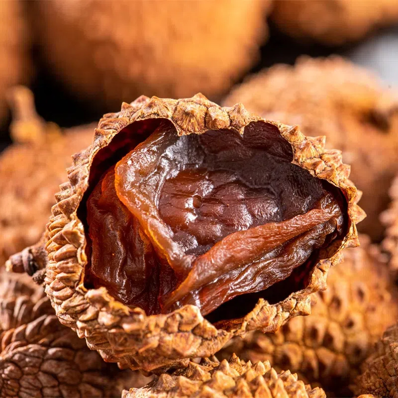 高州特产 桂味荔枝干 健康小零嘴 头茬新鲜荔枝 核小肉厚 自然香甜