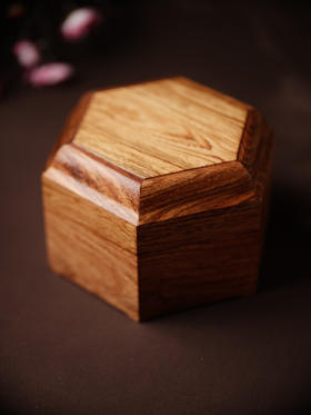 A31海南黄花梨六棱盒【器悟雅玩】