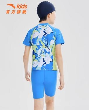 安踏儿童泳衣女大小童触水运动装备儿童分体泳装3824532452 商品图2