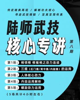 陆师武技核心专讲 八