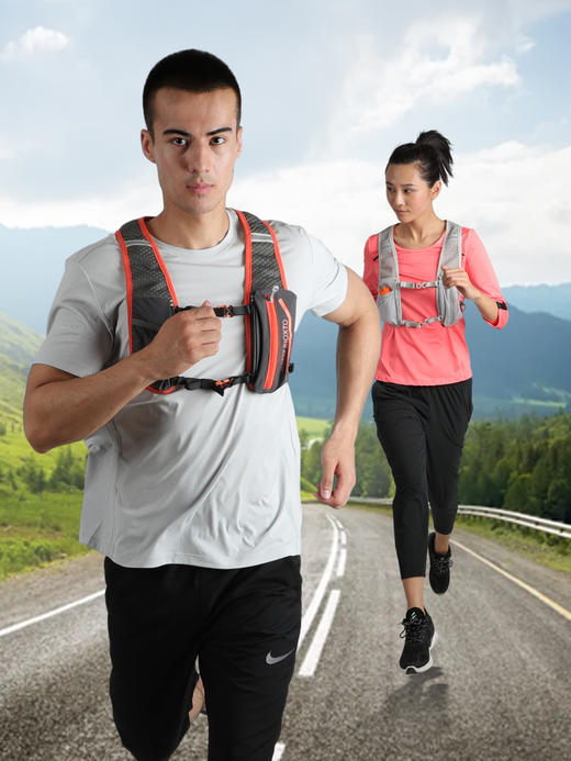 inoxto 鹰图5L马拉松越野跑步背包超轻专业登山徒步骑行水袋双肩包591 商品图4