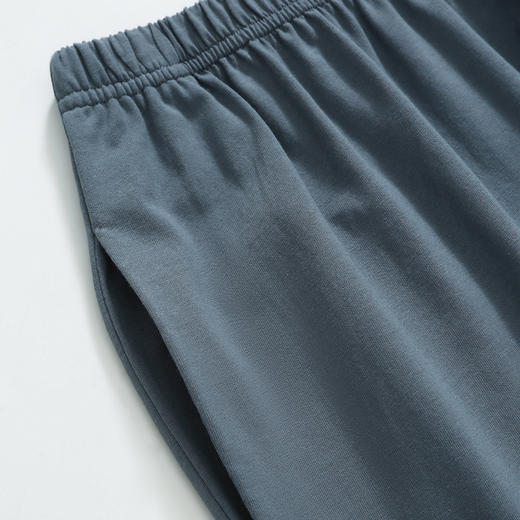 100%棉全棉纯色家居服套装纯棉长裤开衫 A-4387  芬腾 商品图4