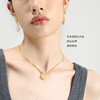 lost in echo2024秋季新款膨胀枕头小众银色吊坠项链锁骨链女饰品 商品缩略图1