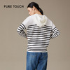 pure touch条纹连帽针织衫1369243358 商品缩略图2