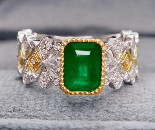 1.15ct 祖母绿戒指 商品图3